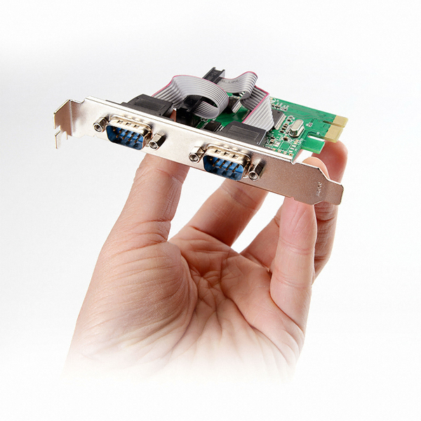 �������������ͽ� �ؽ�Ʈ NEXT-SL602 PCIe �ø��� 2��Ʈ PCIexpress ī��