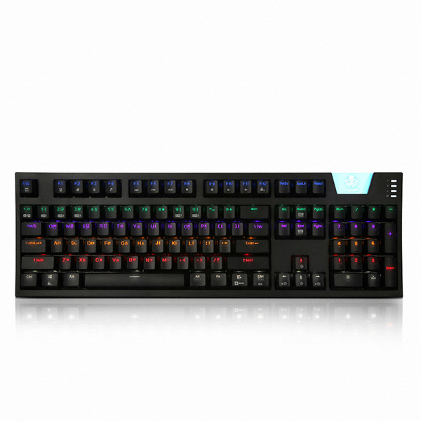 앱코 HACKER K660 ARC 프리미엄 카일 광축 완전방수 레인보우 LED 블랙 (클릭)_이미지