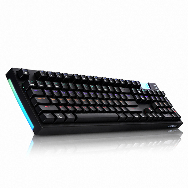 앱코 HACKER K660 ARC 프리미엄 카일 광축 완전방수 레인보우 LED 블랙 (클릭)_이미지