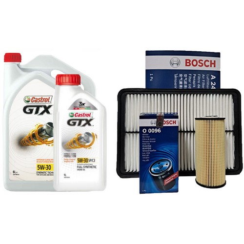 캐스트롤 GTX SP/C3 5W30 7L + 보쉬필터 기아 뉴 쏘렌토R XM 디젤_이미지