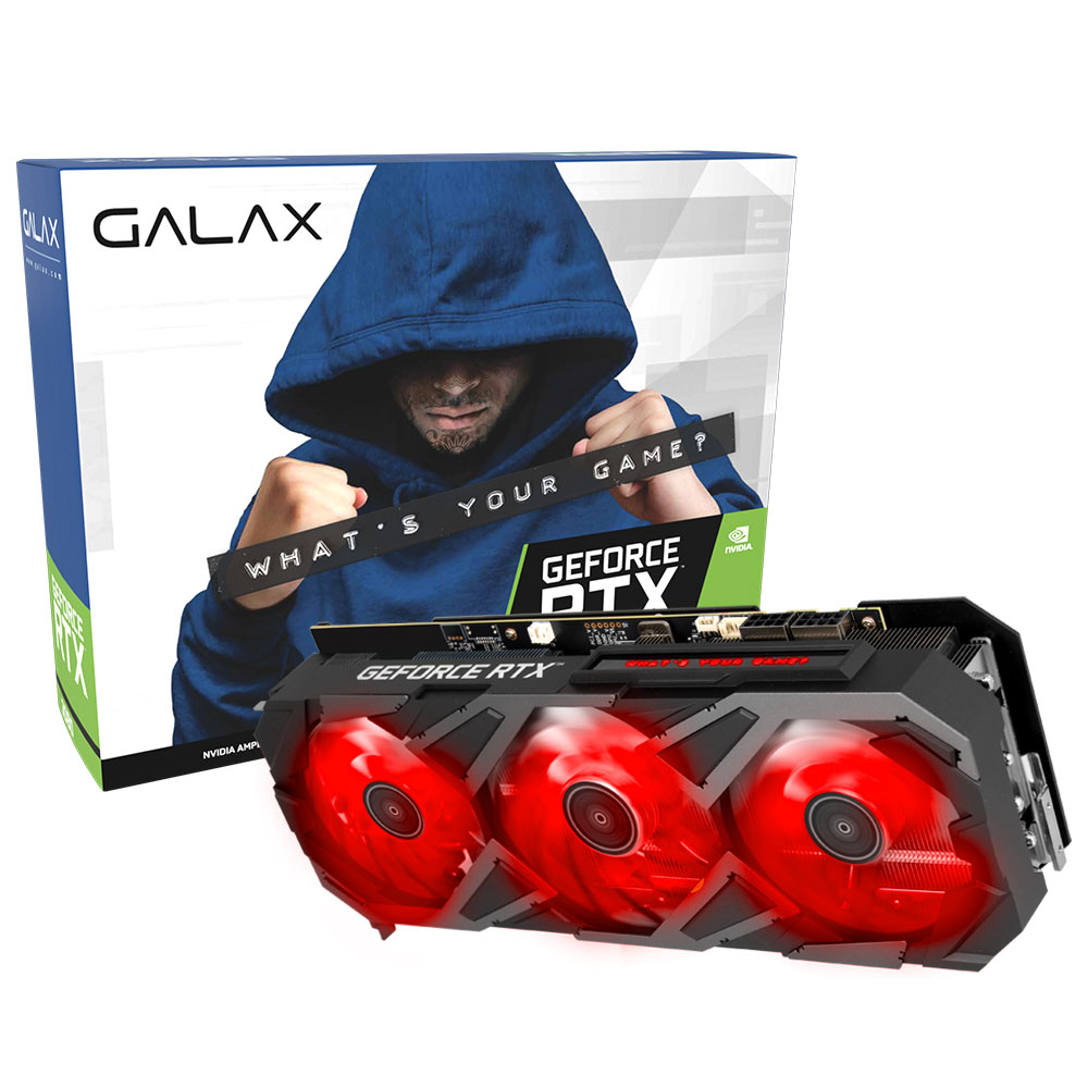 갤럭시 GALAX 지포스 RTX 3080 EX GAMER BLACK OC D6X 10GB LHR_이미지