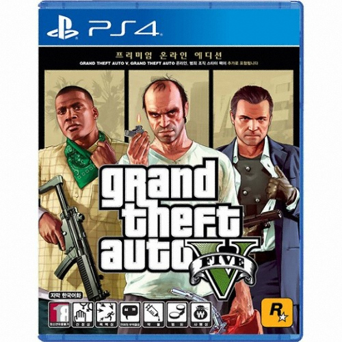 GTA 5 프리미엄 온라인 에디션 PS4