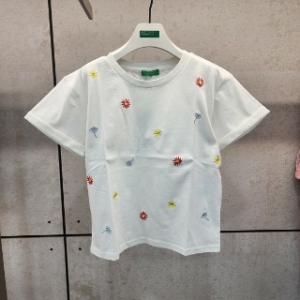 자수포인트반팔티셔츠 3096C10I3