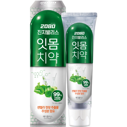 2080 진지발리스 메디플러스 치약 150g (10개)_이미지
