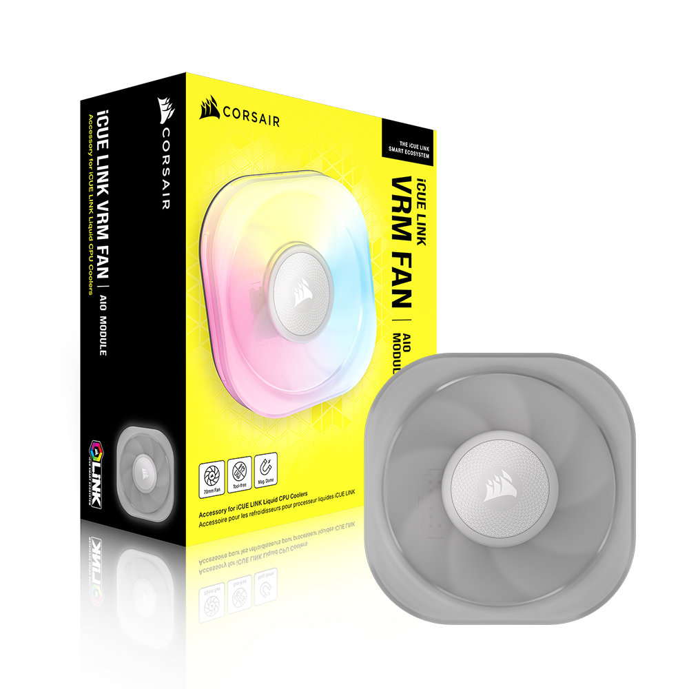 CORSAIR iCUE LINK AIO VRM FAN MODULE (화이트)_이미지