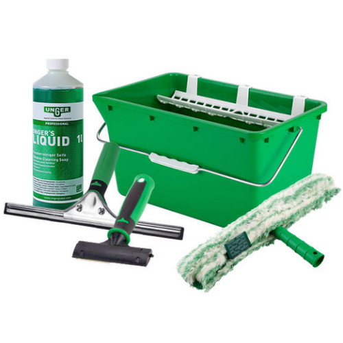 웅거 에르고텍 유리창 청소 패키지 세트 35cm