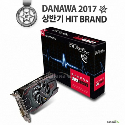 SAPPHIRE �󵥿� RX 560 PULSE OC D5 2GB
