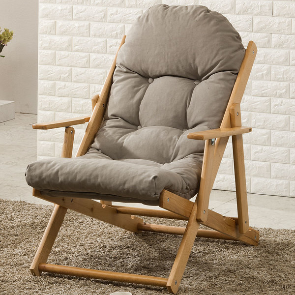 릴렉스 접이식 안락의자 1인용