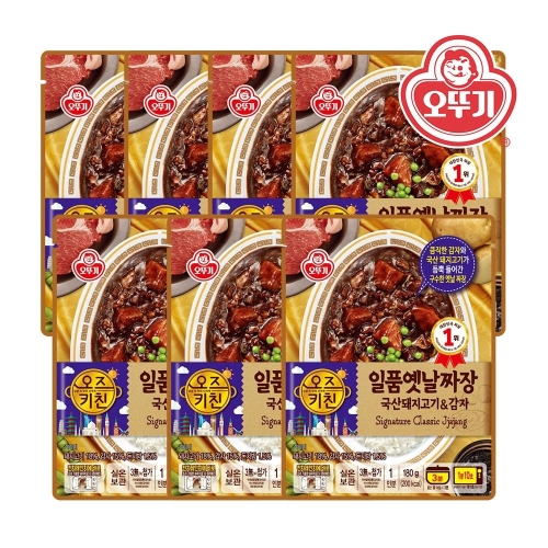 오뚜기 오즈키친 일품옛날짜장 180g (7개)_이미지