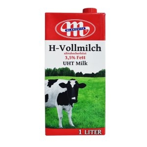 믈레코비타 H-Vollmilch 3.5% 멸균우유 1L (1개)_이미지
