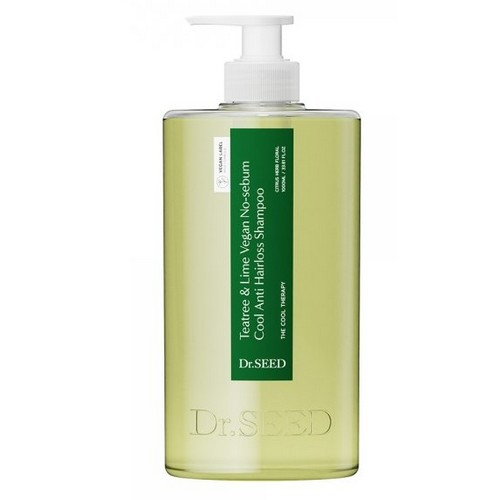  닥터시드 티트리 앤 라임 비건 지성케어 쿨 탈모 샴푸 1000ml [2개]