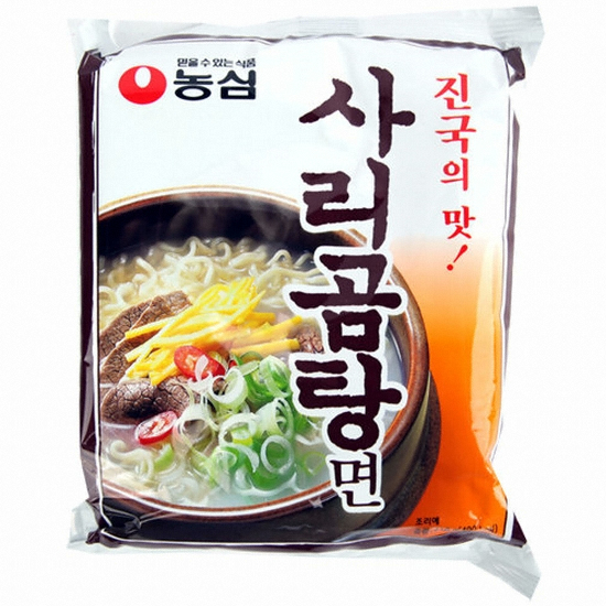 농심 사리곰탕면 110g (1개)