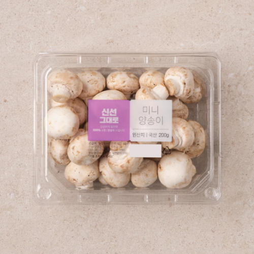 이마트 미니 양송이 200g (1개)