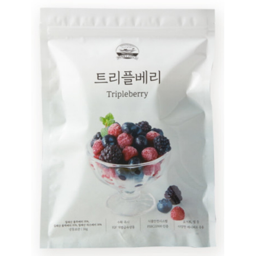 베리필드 트리플베리 1kg (1개)_이미지
