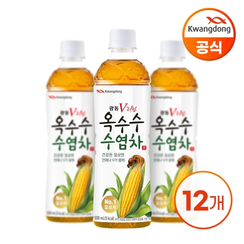 광동제약 광동 옥수수수염차 500ml x 12PET