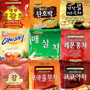 대호식품 대호 율무차 핫초코 곡물라떼 오곡 검정콩차_이미지