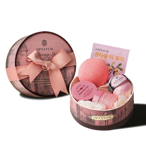 옵타움 호캉스 선물 릴랙싱 스파 5종 선물세트