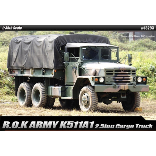 ��ī���� AC13293 1/35 R.O.K ARMY K511A1 2.5ton Cargo Truck