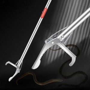 스텐레스 접이식 악어집게 만능 장어 뱀 집게 150cm_이미지