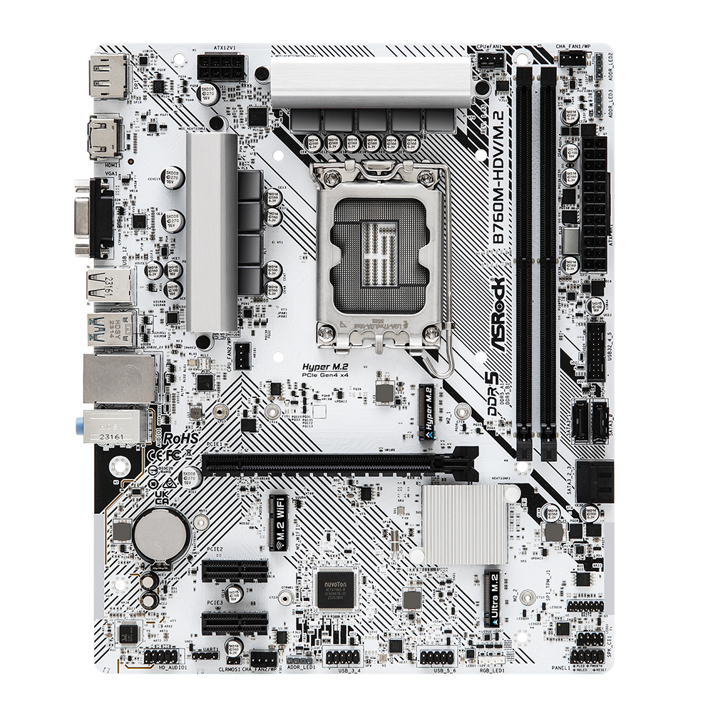 ASRock B760M-HDV/M.2 D5 대원씨티에스