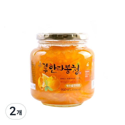 해맑음 겨울향기 제주 한라봉청 950g (2개)_이미지