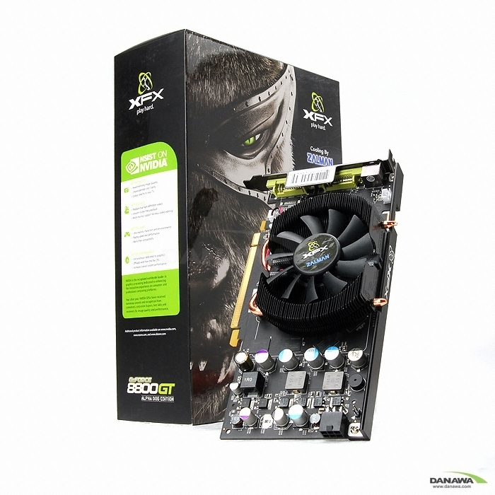 XFX 지포스 8800GT ALPHA DOG EDITION EXTREME 512MB VF8
