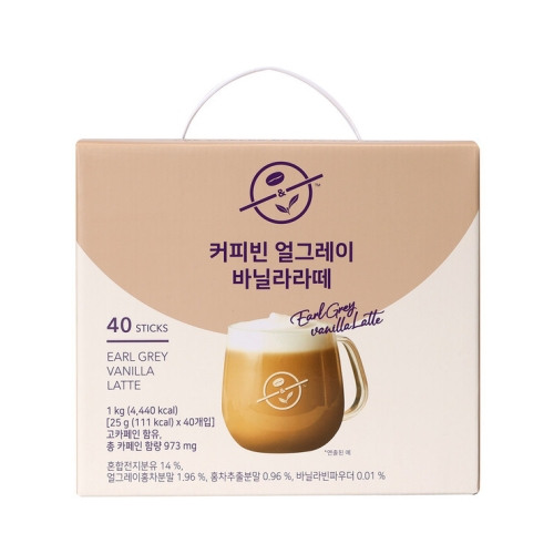 얼그레이 바닐라라떼 25g 40ct 코스트코