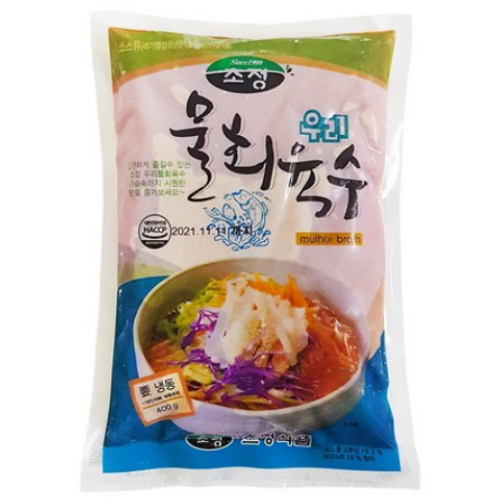 초정식품 우리 물회육수 400g (1개)
