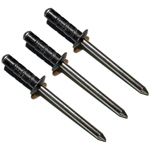 명화금속 알루미늄 리벳못 흑색 3.2x11mm (500pcs)