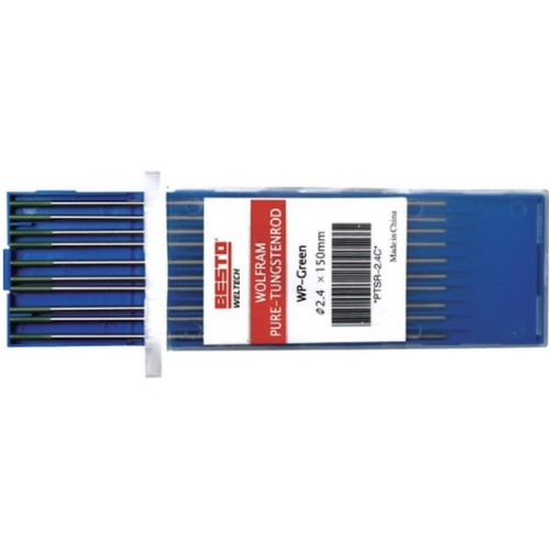 베스토 알루미늄 순텅스텐봉 PTSR-2.4C (2.4x150mm, 10개)