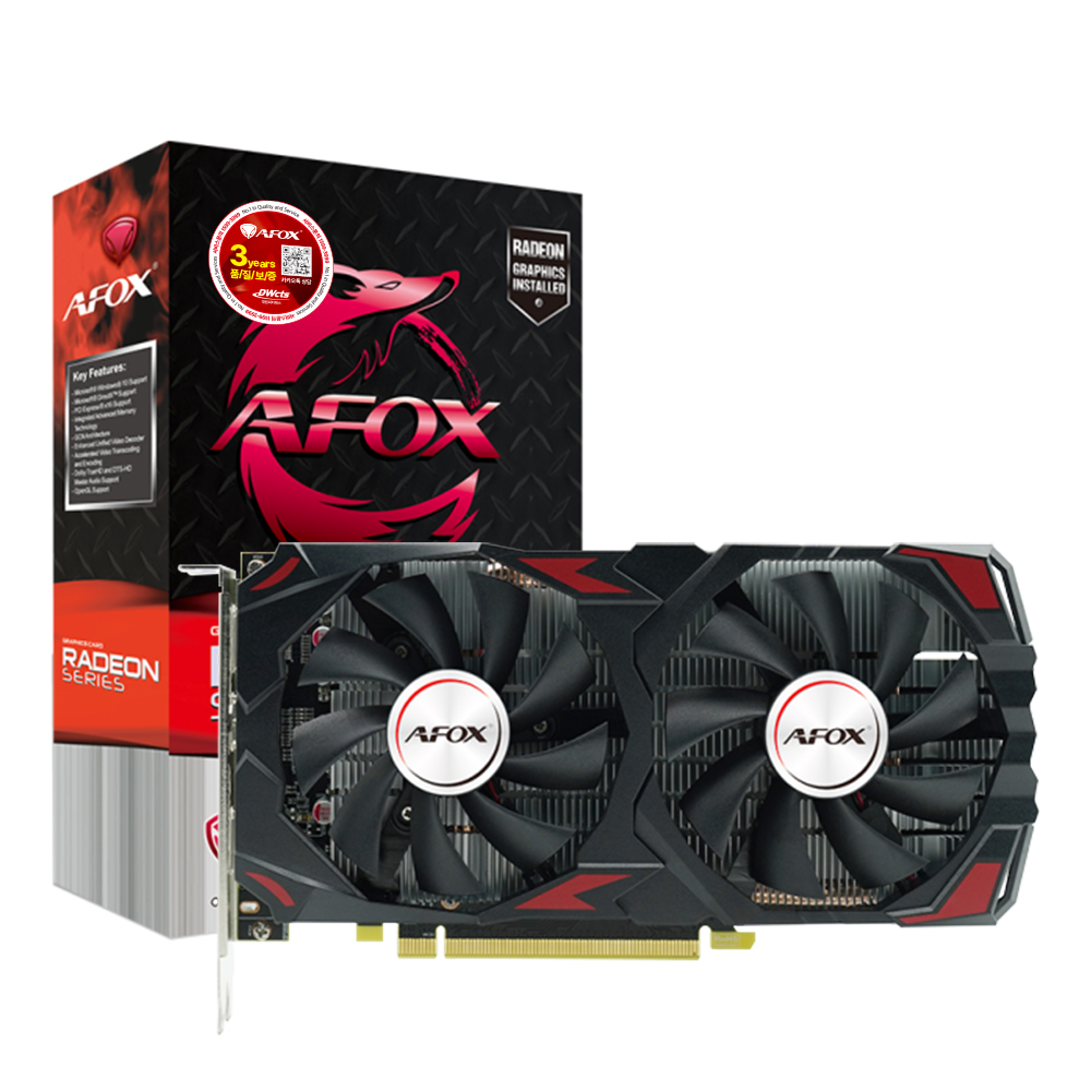AFOX 라데온 RX 580 2048SP H3 D5 8GB 대원씨티에스_이미지