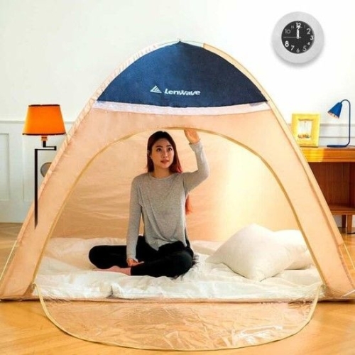 런웨이브 원터치 난방 텐트 9-10인용 WE7F4A9