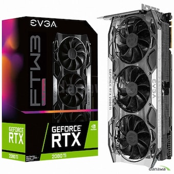 EVGA 지포스 RTX 2080 Ti FTW3 ULTRA GAMING D6 11GB