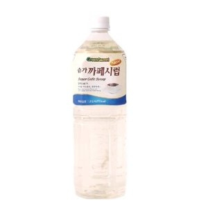 대상 청정원 그린스위트 슈가카페시럽 1.5L (6개)