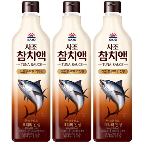 사조 참치액 900g (3개)_이미지