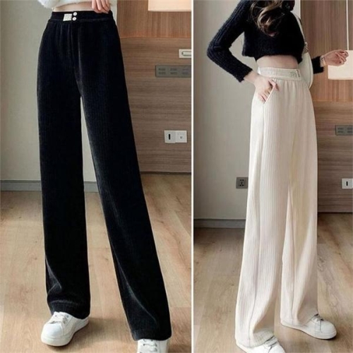 오노마 ONM 여성 투단추 골지 바지 BYD-139 S9617076