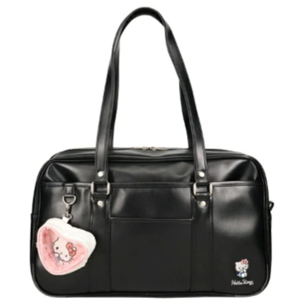 일본 여성 스쿨백 스쿠바 보스턴백 학교가방 헬로키티 자수 253322