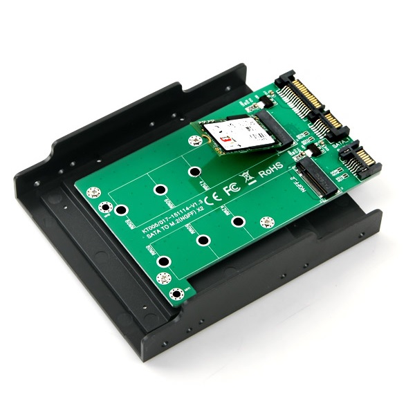 라이트컴 COMS Dual M.2 to SATA kit (KS975)_이미지