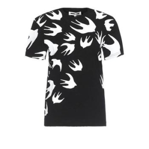 알렉산더맥퀸 반팔 티셔츠 318978RLT711000 Black_이미지