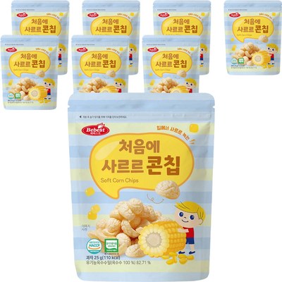 베베스트 처음에 사르르 콘칩 25g (8개)