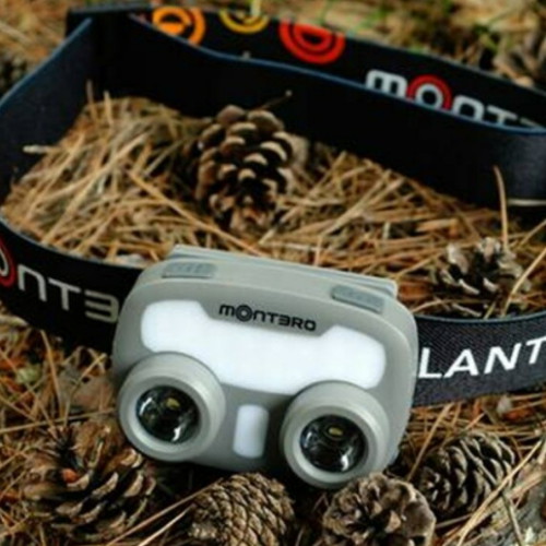 모션 헤드랜턴 캡 모자랜턴 그레이