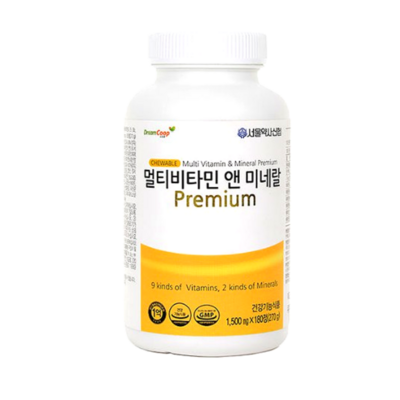 서울약사신협 멀티비타민 앤 미네랄 180정 (5개)