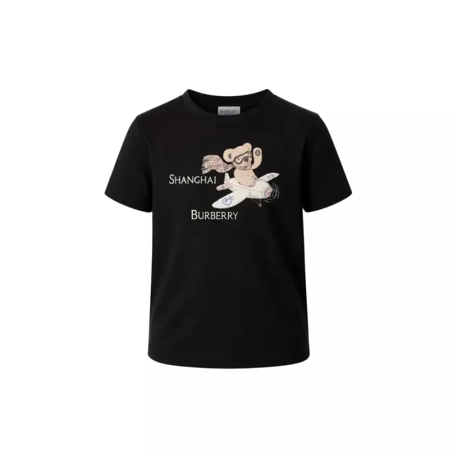 버버리 시드라 상하이 티셔츠 8127199BLACK_이미지
