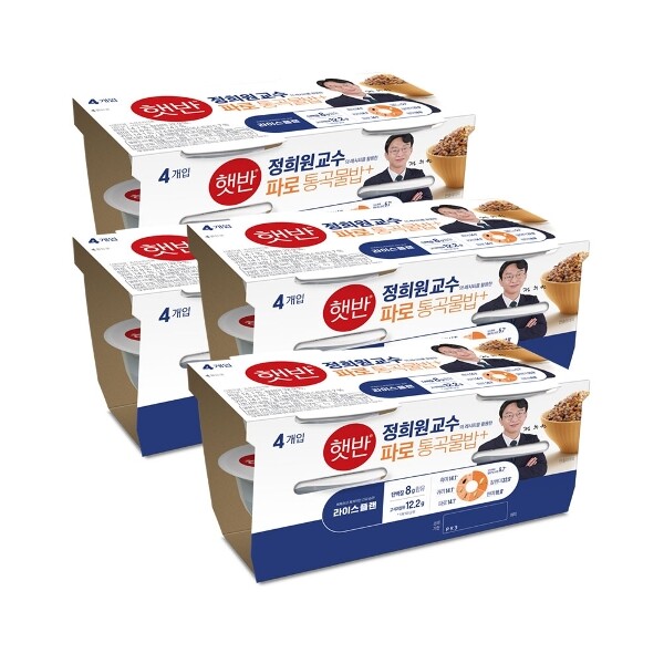 CJ제일제당 햇반 라이스플랜 파로 통곡물밥 190g (16개)_이미지