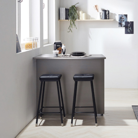 아델리오 메탈그레이 아일랜드식탁 900