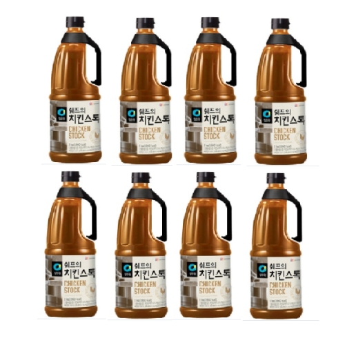 청정원 쉐프의 치킨스톡 2kg (8개)_이미지