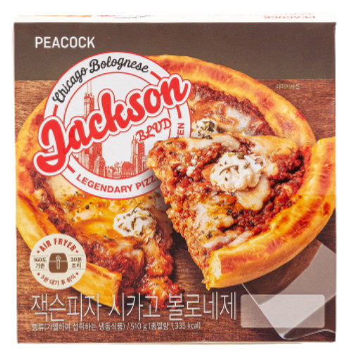 이마트 피코크 잭슨피자 시카고 볼로네제 510g (1개)