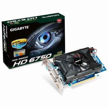 GIGABYTE 라데온 HD 6750 UDV Over D5 1GB