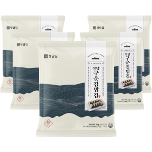정담김 구운 김밥김 10p 22g 5봉_이미지