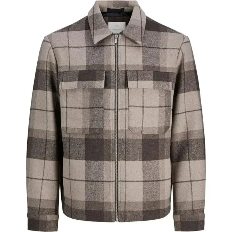 잭앤존스 자켓 점퍼 남성 제이프러셀 울 블렌드 재킷 Sn 361716_이미지